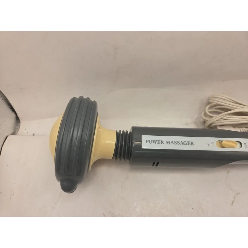 Hand Held Massager AM-2 High Intensity 2 Speed Wand Massage Vibrating Hand Held